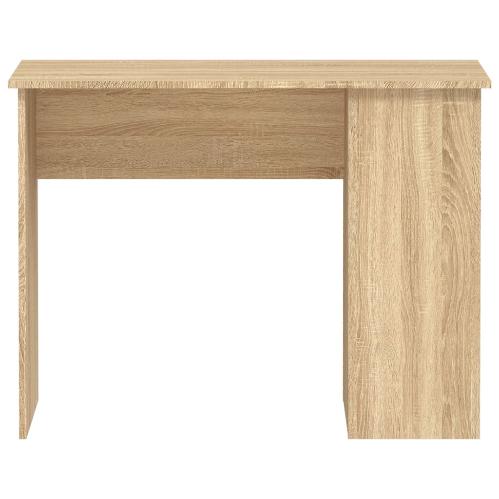 Desk Sonoma Oak 100x55x75 cm Engineered Wood