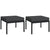 9 Piece Garden Lounge Set with Grey Cushions Steel