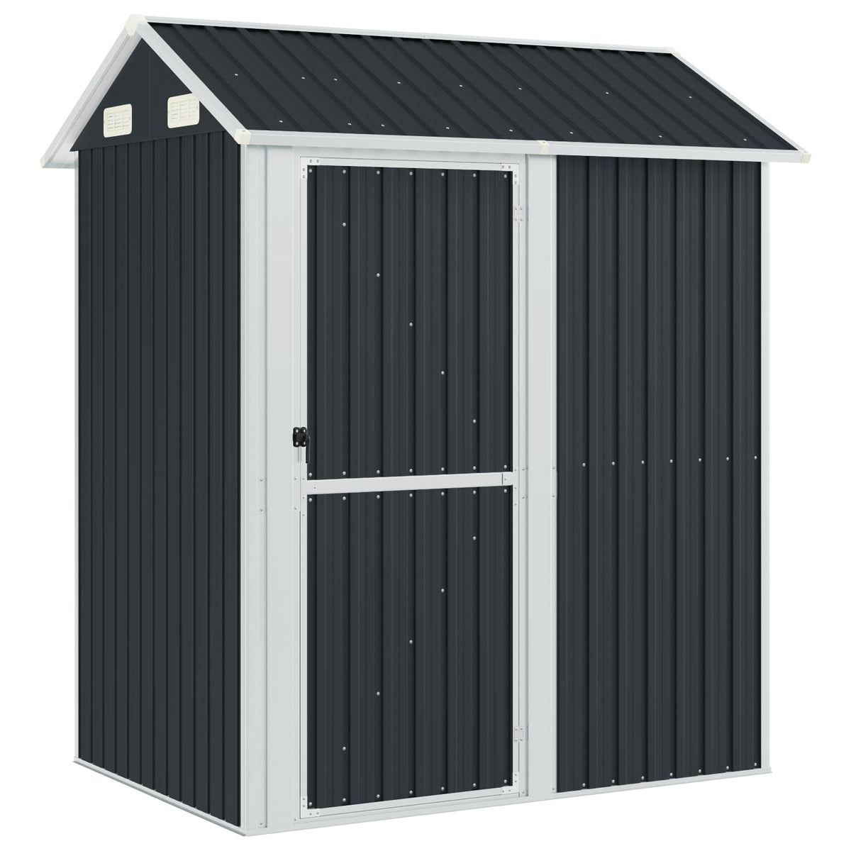 Garden Shed Anthracite 192x152.5x237 cm Galvanised Steel