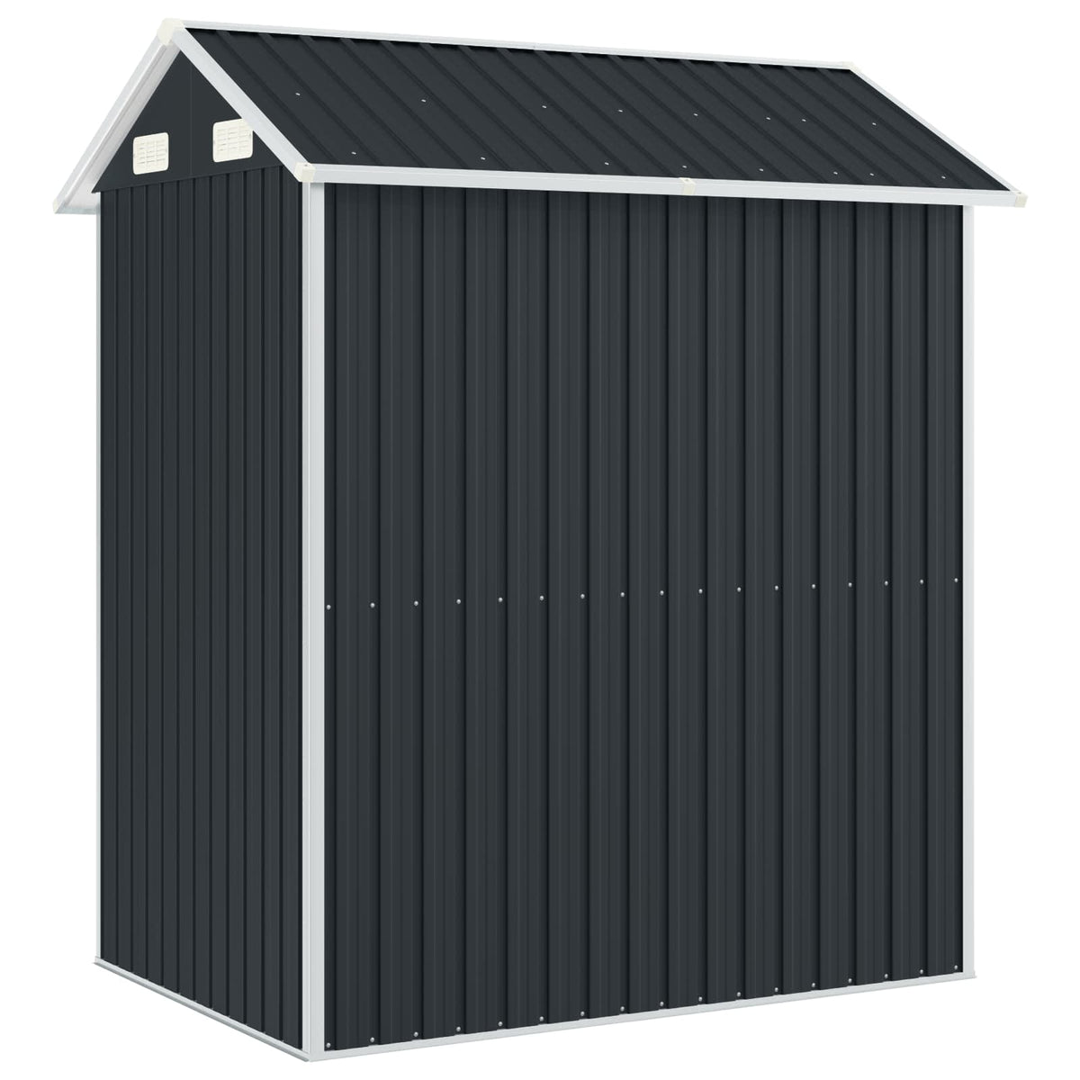 Garden Shed Anthracite 192x152.5x237 cm Galvanised Steel