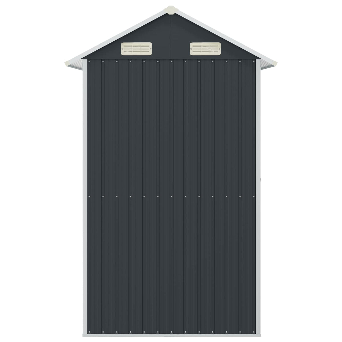 Garden Shed Anthracite 192x152.5x237 cm Galvanised Steel