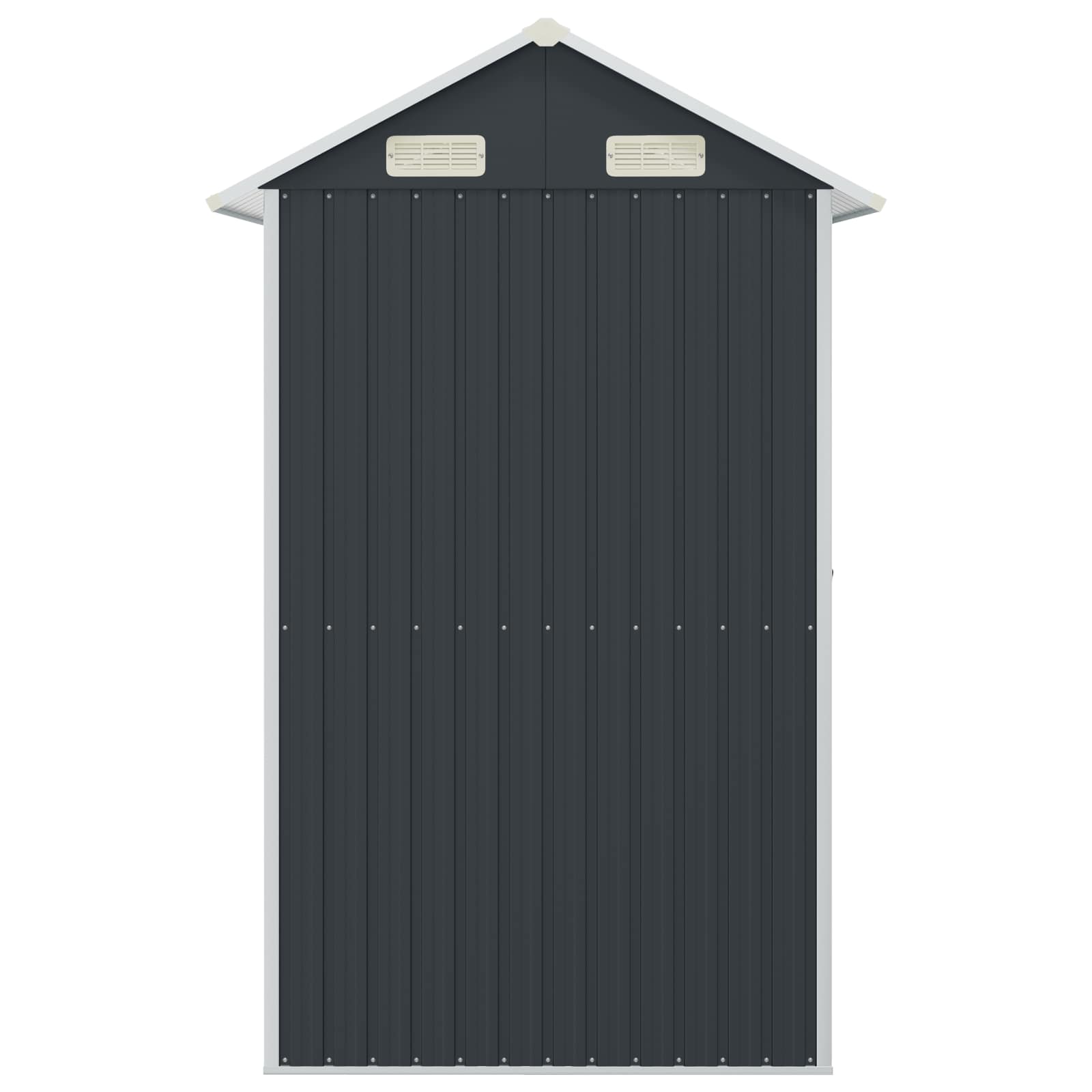 Garden Shed Anthracite 192x152.5x237 cm Galvanised Steel