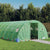 Greenhouse with Steel Frame Green 64 m² 16x4x2 m