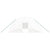 Greenhouse with Steel Frame White 60 m² 10x6x2.85 m