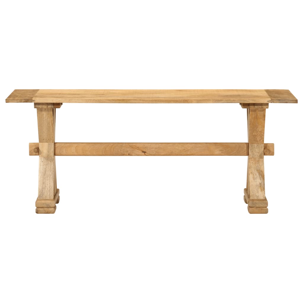 Bench 110x35x45 cm Solid Wood Mango