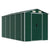 Garden Shed Green 191x385x198 cm Galvanised Steel