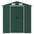 Garden Shed Green 191x385x198 cm Galvanised Steel