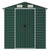 Garden Shed Green 191x470x198 cm Galvanised Steel