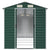 Garden Shed Green 191x470x198 cm Galvanised Steel