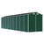 Garden Shed Green 191x810x198 cm Galvanised Steel