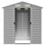 Garden Shed Light Grey 191x130x198 cm Galvanised Steel