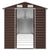 Garden Shed Brown 191x895x198 cm Galvanised Steel