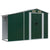 Garden Shed Green 277x279x179 cm Galvanised Steel