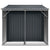 Garden Shed Anthracite 277x192.5x179 cm Galvanised Steel