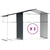 Garden Shed Anthracite 277x365.5x179 cm Galvanised Steel