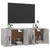 Wall-mounted TV Cabinets 2 pcs Concrete Grey 57x34.5x40 cm