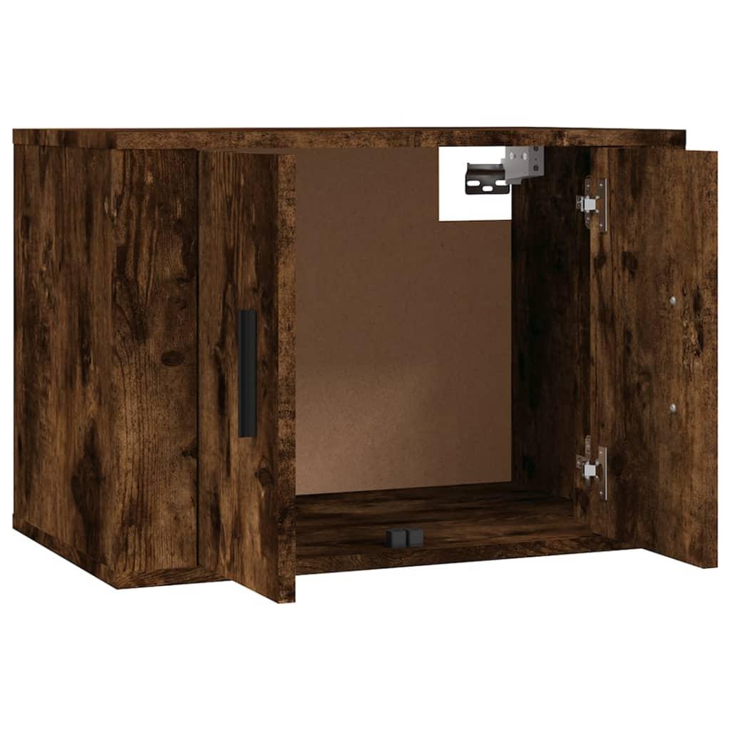 Wall-mounted TV Cabinets 2 pcs Smoked Oak 57x34.5x40 cm