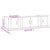 3 Piece TV Cabinet Set White Engineered Wood
