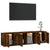 3 Piece TV Cabinet Set Smoked Oak Engineered Wood