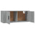 2 Piece TV Cabinet Set Grey Sonoma Engineered Wood