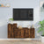 2 Piece TV Cabinet Set Smoked Oak Engineered Wood