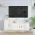 2 Piece TV Cabinet Set White Engineered Wood