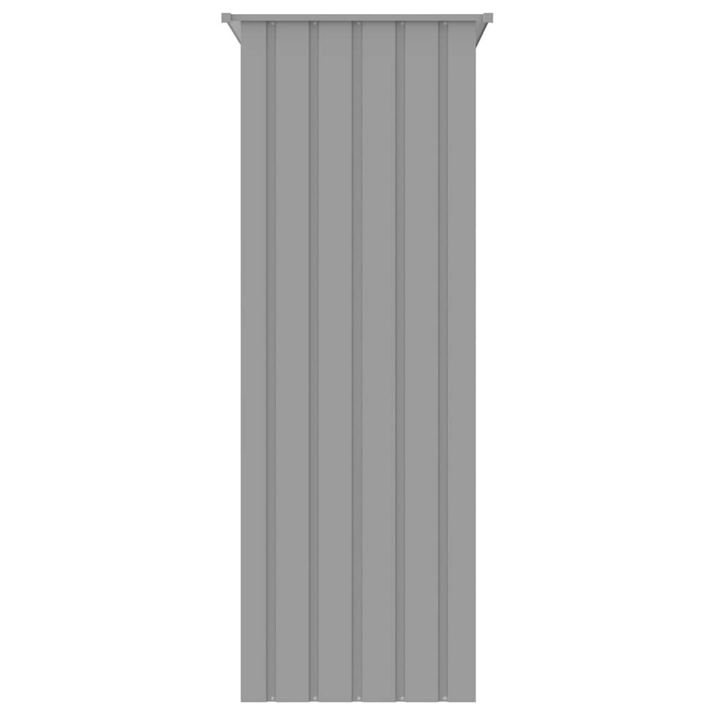 Bird Cage Grey 215x78x200 cm Galvanised Steel