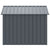 Dog House with Roof Anthracite 117x153x123 cm Galvanised Steel