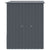 Dog House with Roof Anthracite 165x153x181 cm Galvanised Steel