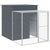 Chicken Cage with Run Anthracite 165x251x181 cm Galvanised Steel