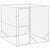 Outdoor Dog Kennel Silver 2x2x2 m Galvanised Steel