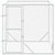 Outdoor Dog Kennel Silver 2x2x2 m Galvanised Steel