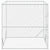 Outdoor Dog Kennel Silver 2x2x2 m Galvanised Steel