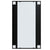 Wall Mirrors 3 pcs Black 100x60 cm Metal