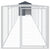 Dog House with Roof Anthracite 117x813x123 cm Galvanised Steel