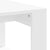 Coffee Table White 102x50x35 cm Engineered Wood