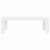 Coffee Table White 102x50x36 cm Engineered Wood