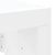 Coffee Table White 102x50x36 cm Engineered Wood