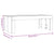 Coffee Table White 102x50x36 cm Engineered Wood