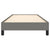 Bed Frame without Mattress Dark Grey King Single Fabric