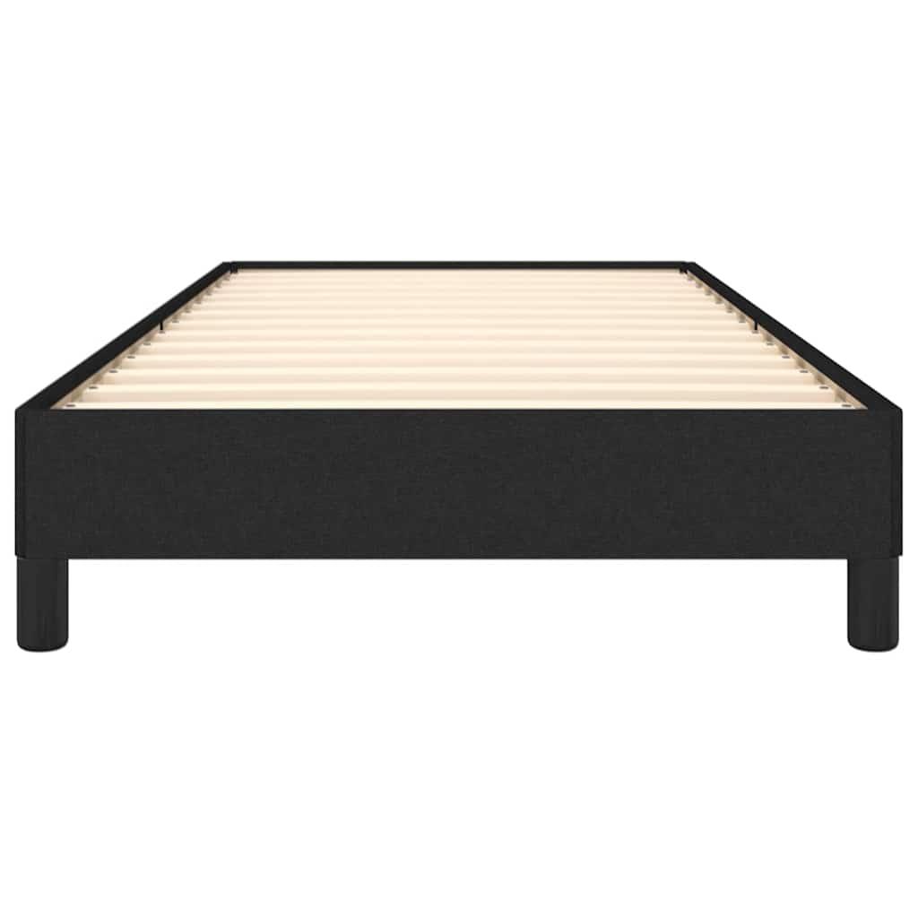 Bed Frame without Mattress Black King Single Fabric