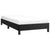 Bed Frame without Mattress Black King Single Faux Leather