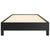 Bed Frame without Mattress Black King Single Faux Leather
