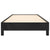 Bed Frame without Mattress Black King Single Velvet
