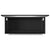Bathroom Cabinet with Mirror Black Engineered Wood
