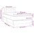 Box Spring Bed with Mattress Dark Grey 100x200 cm Fabric