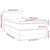 Box Spring Bed with Mattress Dark Grey 100x200 cm Fabric