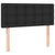 Box Spring Bed with Mattress Black 100x200 cm Faux Leather