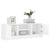 TV Cabinet White 102x30x37.5 cm Engineered Wood