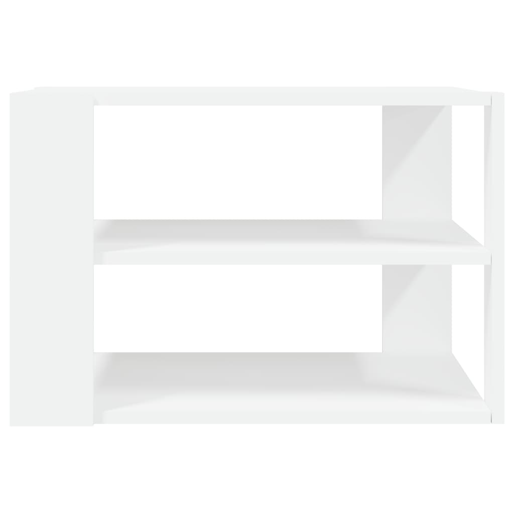 Coffee Table White 59.5x59.5x40 cm Engineered Wood